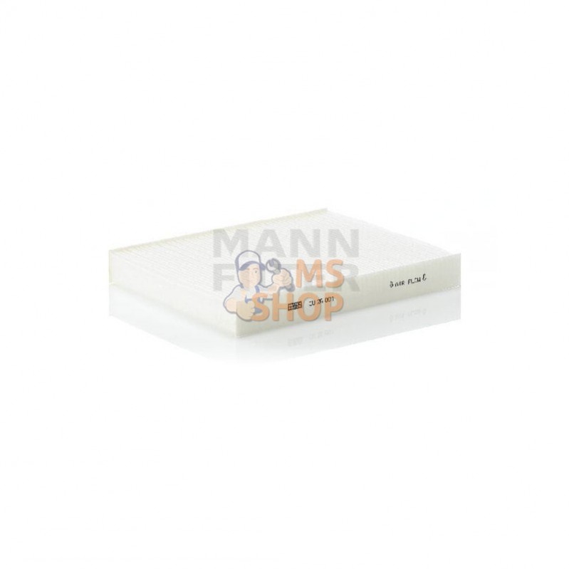 CU26001; MANN-FILTER; Cabin Filter; pièce detachée