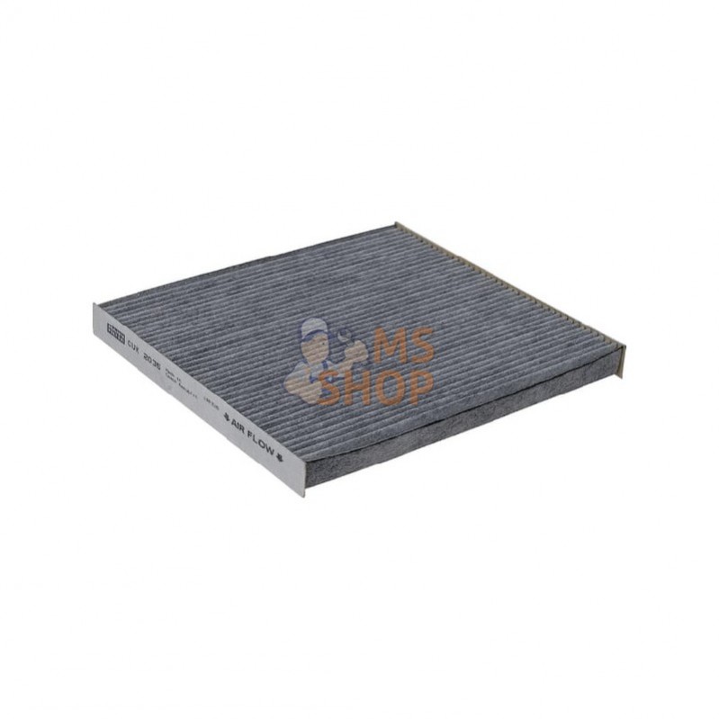 CUK2035; MANN-FILTER; Filtre à air int charbon actif; pièce detachée