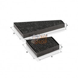 CUK350002; MANN-FILTER; Cabin Filter; pièce detachée