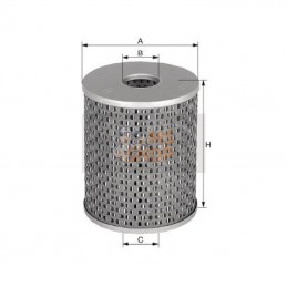 H601; MANN-FILTER; Filtre à huile; pièce detachée