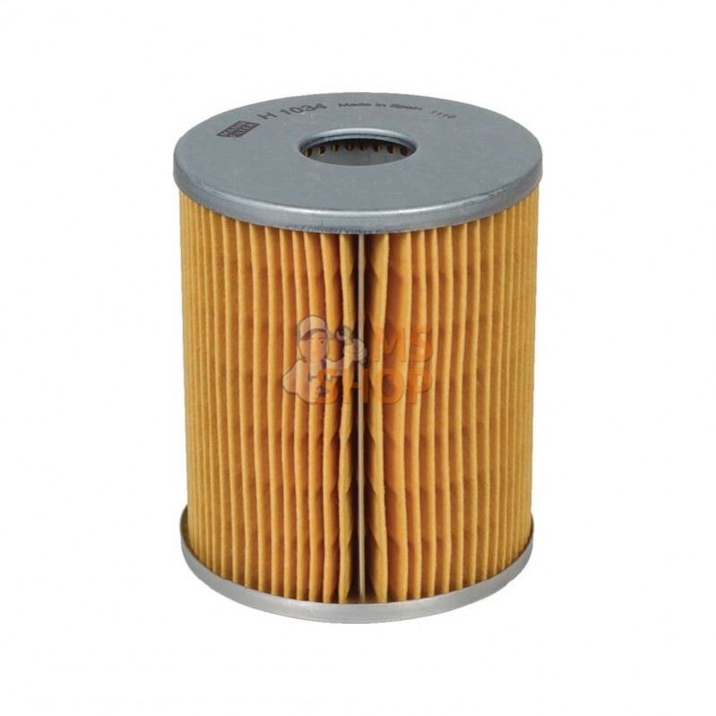 H1034; MANN-FILTER; Filtre à huile; pièce detachée H1034; MANN-FILTER; Filtre à huile; pièce detachée