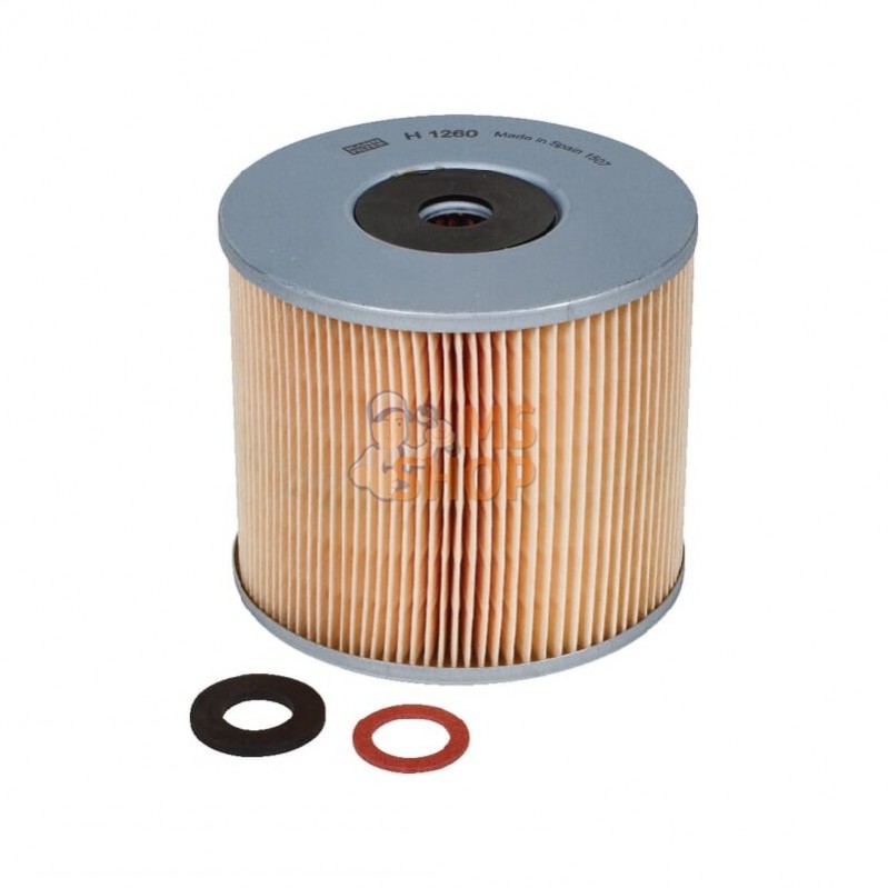 H1260X; MANN-FILTER; Filtre à huile; pièce detachée H1260X; MANN-FILTER; Filtre à huile; pièce detachée