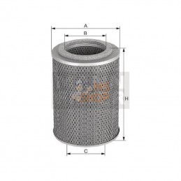 H10182N; MANN-FILTER; Filtre à huile; pièce detachée