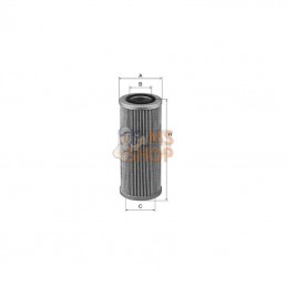 HD14002X; MANN-FILTER; Filtre hydraulique; pièce detachée