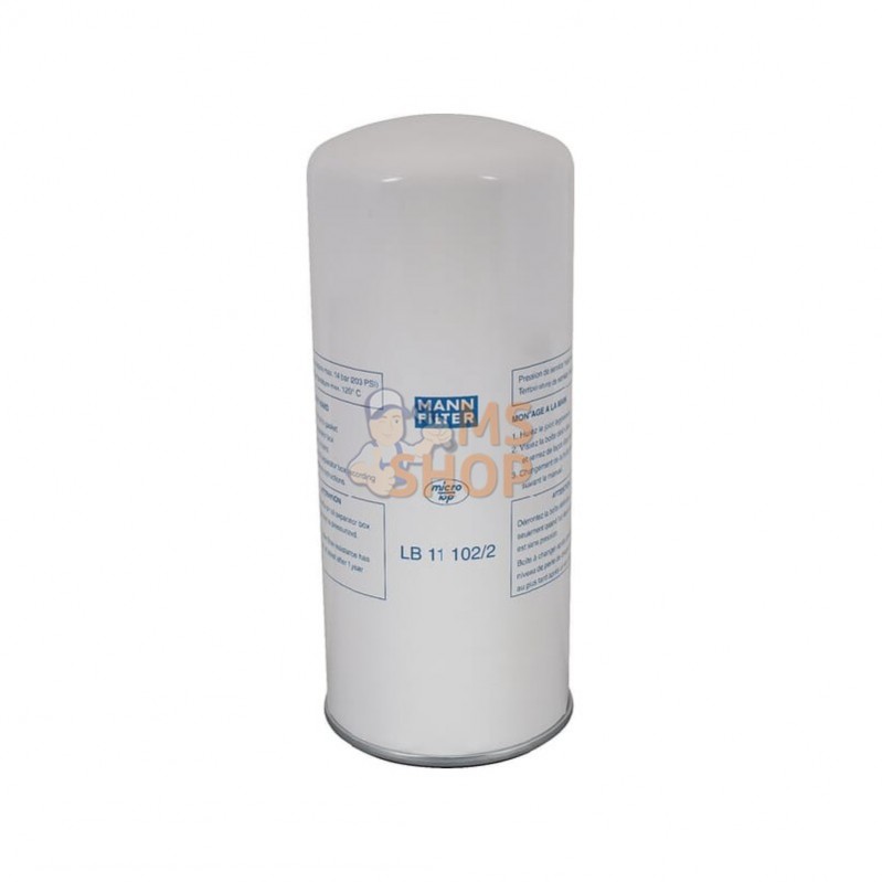 LB71920; MANN-FILTER; Filtre, séparation air comprimé-huile; pièce detachée LB71920; MANN-FILTER; Filtre, séparation air comprimé-huile; pièce detachée