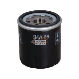 MW68; MANN-FILTER; Cartouche filtr d'huile lubrif; pièce detachée
