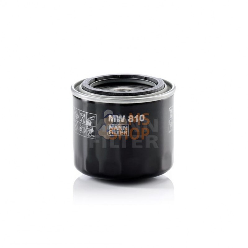 MW810; MANN-FILTER; Filtre à huile; pièce detachée MW810; MANN-FILTER; Filtre à huile; pièce detachée