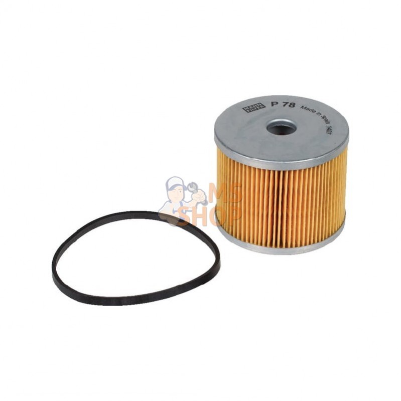 P78X; MANN-FILTER; Filtre à carburant; pièce detachée