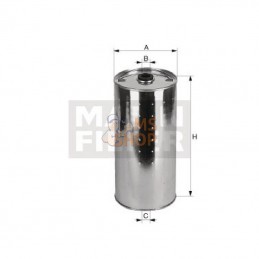 PF1155; MANN-FILTER; Cartouche filtr hle flux dévié; pièce detachée