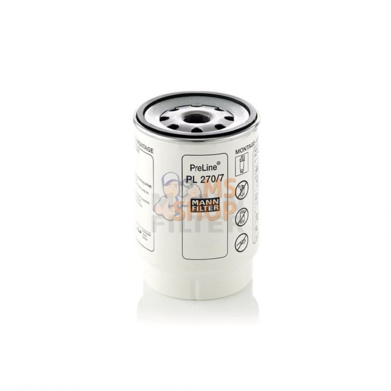 PL2707X; MANN-FILTER; Filtre à carburant; pièce detachée