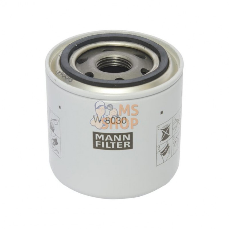 W8030; MANN-FILTER; Filtre à huile; pièce detachée