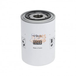 W9035; MANN-FILTER; Filtre à huile; pièce detachée