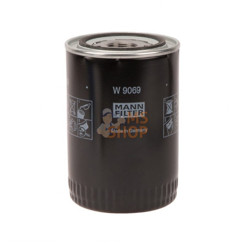 W9069; MANN-FILTER; Filtre à huile; pièce detachée