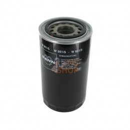 W9515; MANN-FILTER; Filtre hydraulique M&H; pièce detachée