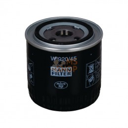 W92045; MANN-FILTER; Cartouche filtr d'huile lubrif; pièce detachée