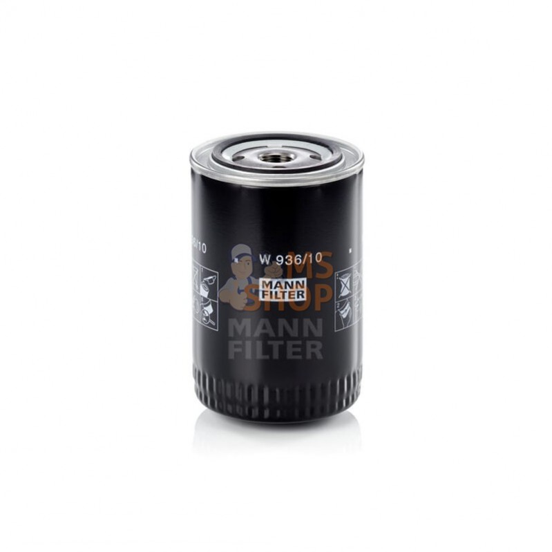 W93610; MANN-FILTER; Filtre à huile; pièce detachée