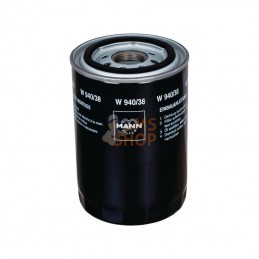 W94038; MANN-FILTER; Cartouche filtre à huile; pièce detachée