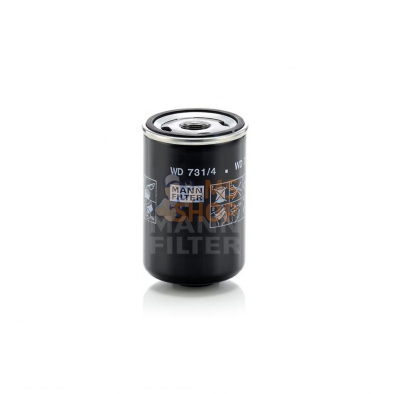 WD7314; MANN-FILTER; Filtre à huile; pièce detachée
