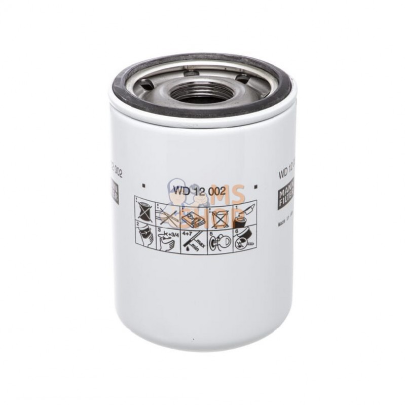 WD12002; MANN-FILTER; Filtre hydraulique; pièce detachée WD12002; MANN-FILTER; Filtre hydraulique; pièce detachée