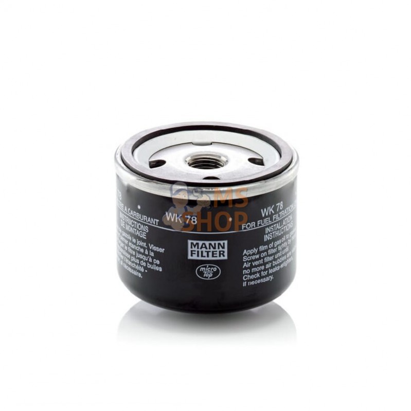 WK78; MANN-FILTER; Filtre à carburant; pièce detachée
