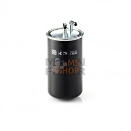 WK728; MANN-FILTER; Filtre à carburant; pièce detachée