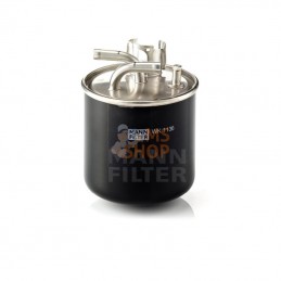 WK1136; MANN-FILTER; Filtre à carburant; pièce detachée