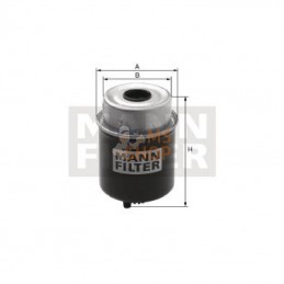 WK8111; MANN-FILTER; Cartouche filtrante carburant; pièce detachée