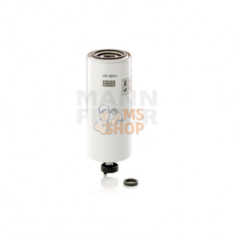 WK9654X; MANN-FILTER; Filtre à carburant; pièce detachée