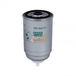 WK84211; MANN-FILTER; Cartouche filtrante carburant; pièce detachée