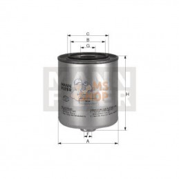 WK94037X; MANN-FILTER; Cartouche filtrante carburant; pièce detachée