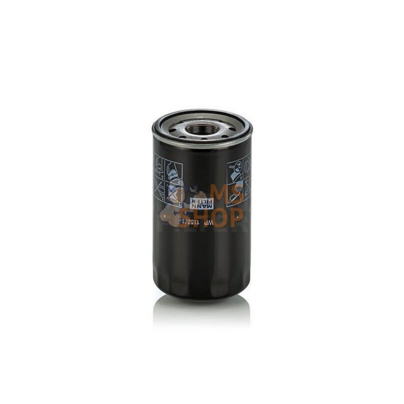 WP11521; MANN-FILTER; Filtre à huile; pièce detachée WP11521; MANN-FILTER; Filtre à huile; pièce detachée