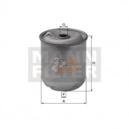 ZR902X; MANN-FILTER; Cartouche pour centrifugeuse; pièce detachée