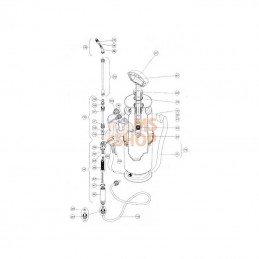 SPM83808; MATABI; Pulvérisateur 6L Kima 9 (jardin); pièce detachée