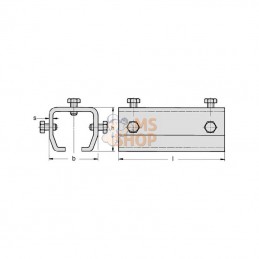 TB335110; MEA; Douille de raccord.p.rail Gr.1; pièce detachée