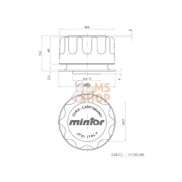 TAL4080; MINTOR; Bouchon de rempl. réserv.; pièce detachée