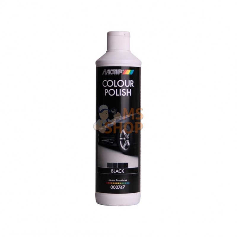 000747; MOTIP; Polish pigmenté Colour Polish noir 500 ml; pièce detachée 000747; MOTIP; Polish pigmenté Colour Polish noir 500 ml; pièce detachée