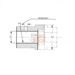 GEM014; MP FILTRI; Côté moteur; pièce detachée