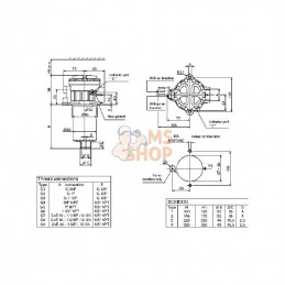 MPT1101CAG1P10; MP FILTRI; Filtre de retour MPT110-1-C-A-G1-P10-E-P01; pièce detachée
