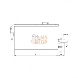 PH22018; MTH; Pompe à 3 pistons avec réservoir 18l; pièce detachée