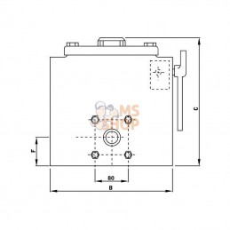 PH70035; MTH; Pompe à 6 pistons avec réservoir 35l; pièce detachée