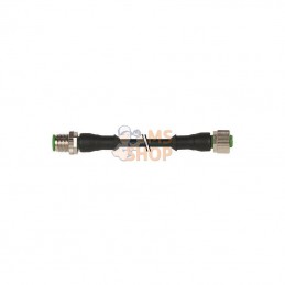 7000400216240200; MURR ELEKTRONIK; Câble connexion M12 M/F 2 m; pièce detachée