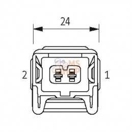 JT70001500; MURR ELEKTRONIK; Jeu de câbles pour électrovanne; pièce detachée