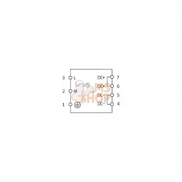 MCSB10A; MURR ELEKTRONIK; Alimentation 24 VDC, 10 A; pièce detachée