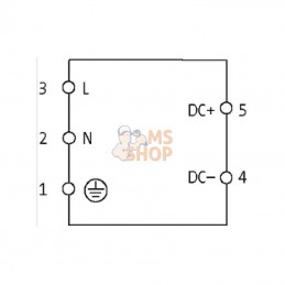 MCSB75A; MURR ELEKTRONIK; Alimentation 24 VDC, 7,5 A; pièce detachée