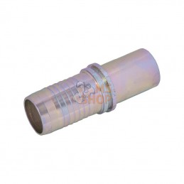 PU4038; NON ORIGINAL; Raccord à sertir EL DN38-38mm; pièce detachée