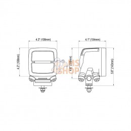 984148; NORDIC LIGHTS; Scorpius XTR N4401 50W projecteur DT; pièce detachée