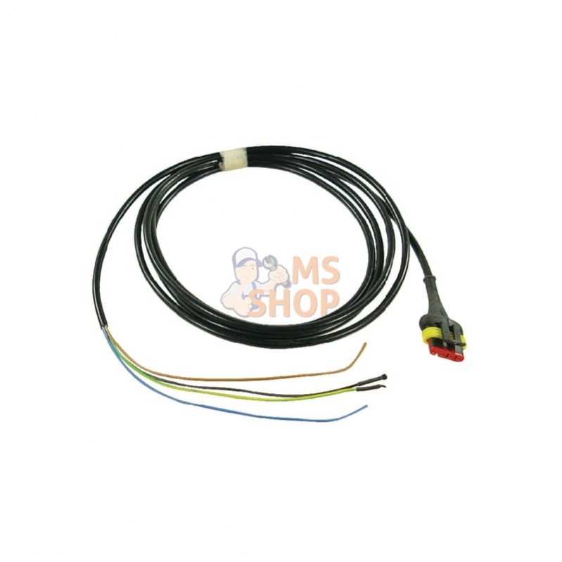 46700102124; ARAG; Câble de connexion 4 pôles 3 m, Superseal; pièce detachée 46700102124; ARAG; Câble de connexion 4 pôles 3 m, Superseal; pièce detachée