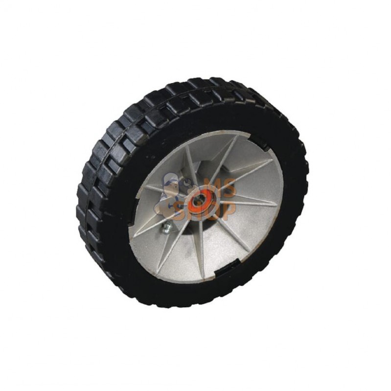 E07128ASM; AS-MOTOR; Roue d' avant avec douille et 2 paliers; pièce detachée