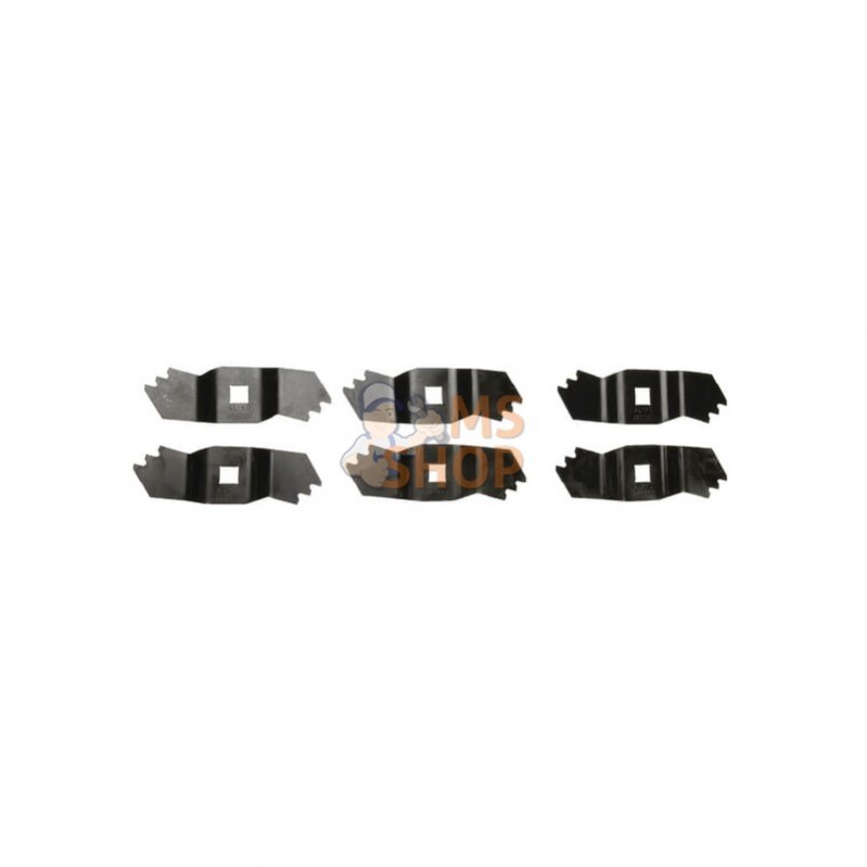 AK460773; AL-KO; Lame de scarifcateur (6x); pièce detachée AK460773; AL-KO; Lame de scarifcateur (6x); pièce detachée