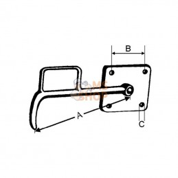 1140130L; AUTRE MARQUE; Fermeture rabattable; pièce detachée
